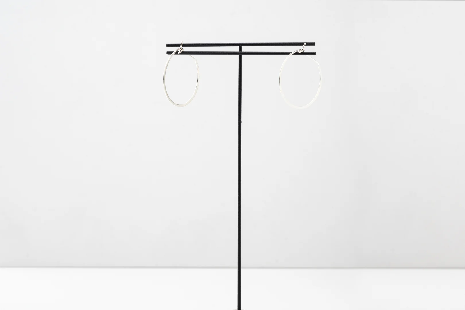Bare Hoop Earrings - Image 8
