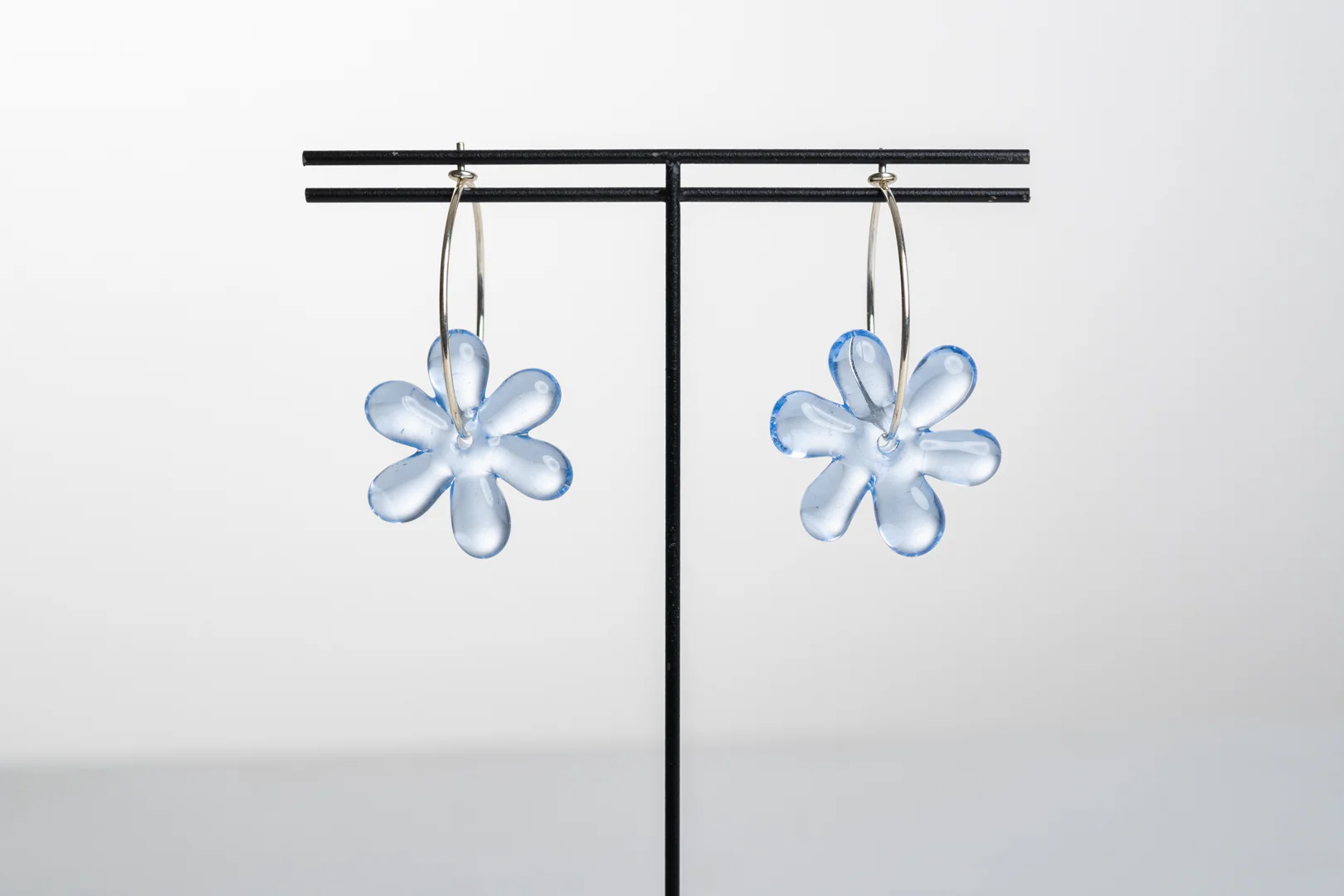 Jelly Flower Hoop Earring - Image 2