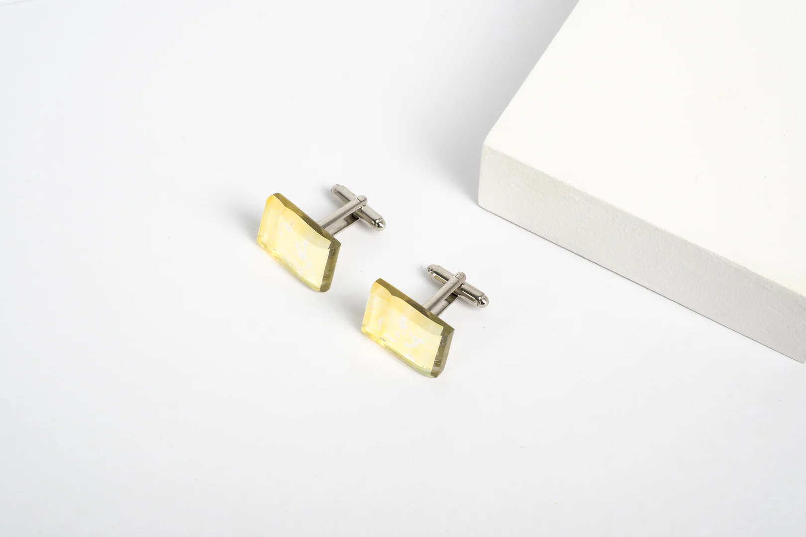 Kiln Formed Glass Cufflinks - Image 3