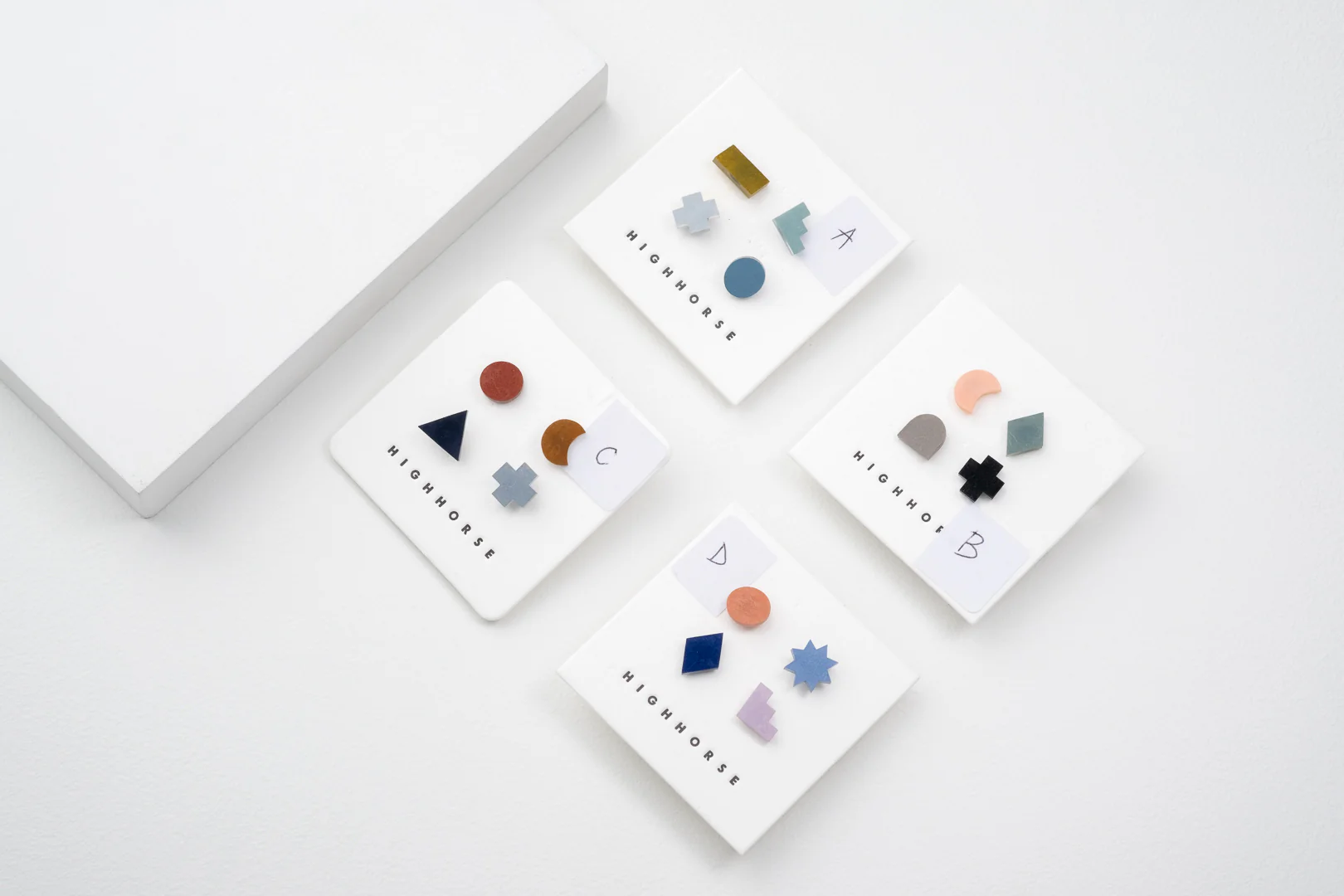 Mixed Studs - Set of Four