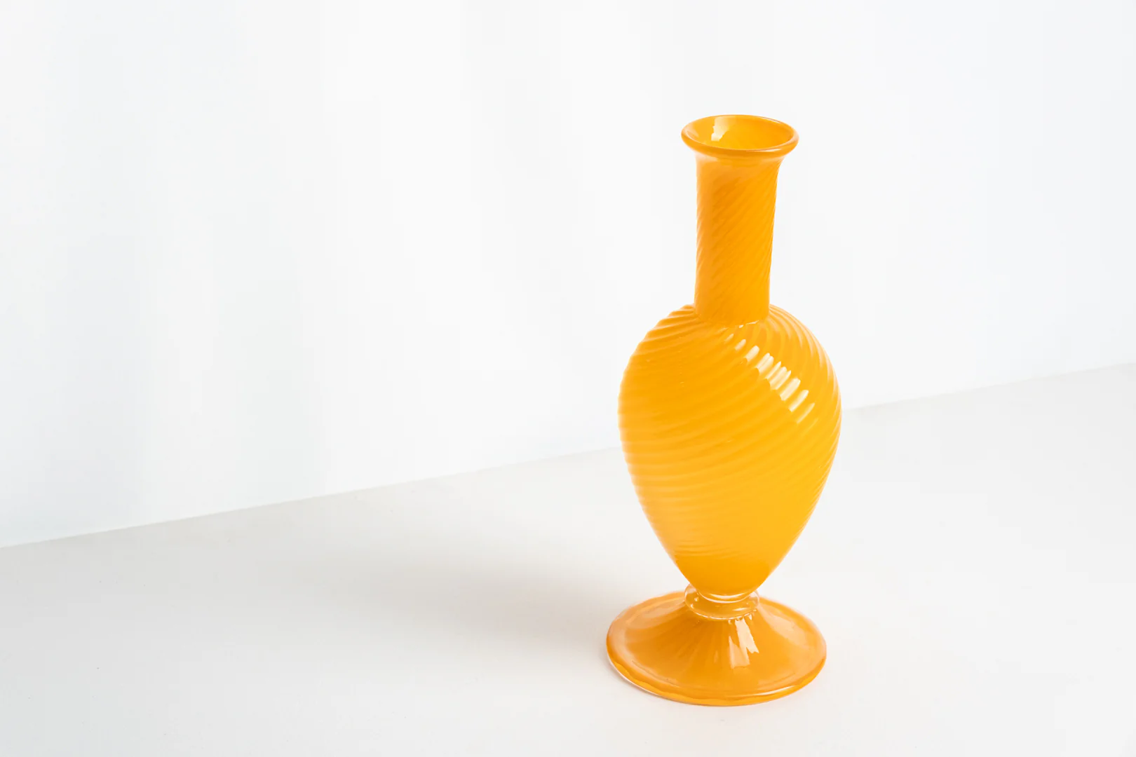 Orange Swirl Vase - Image 2