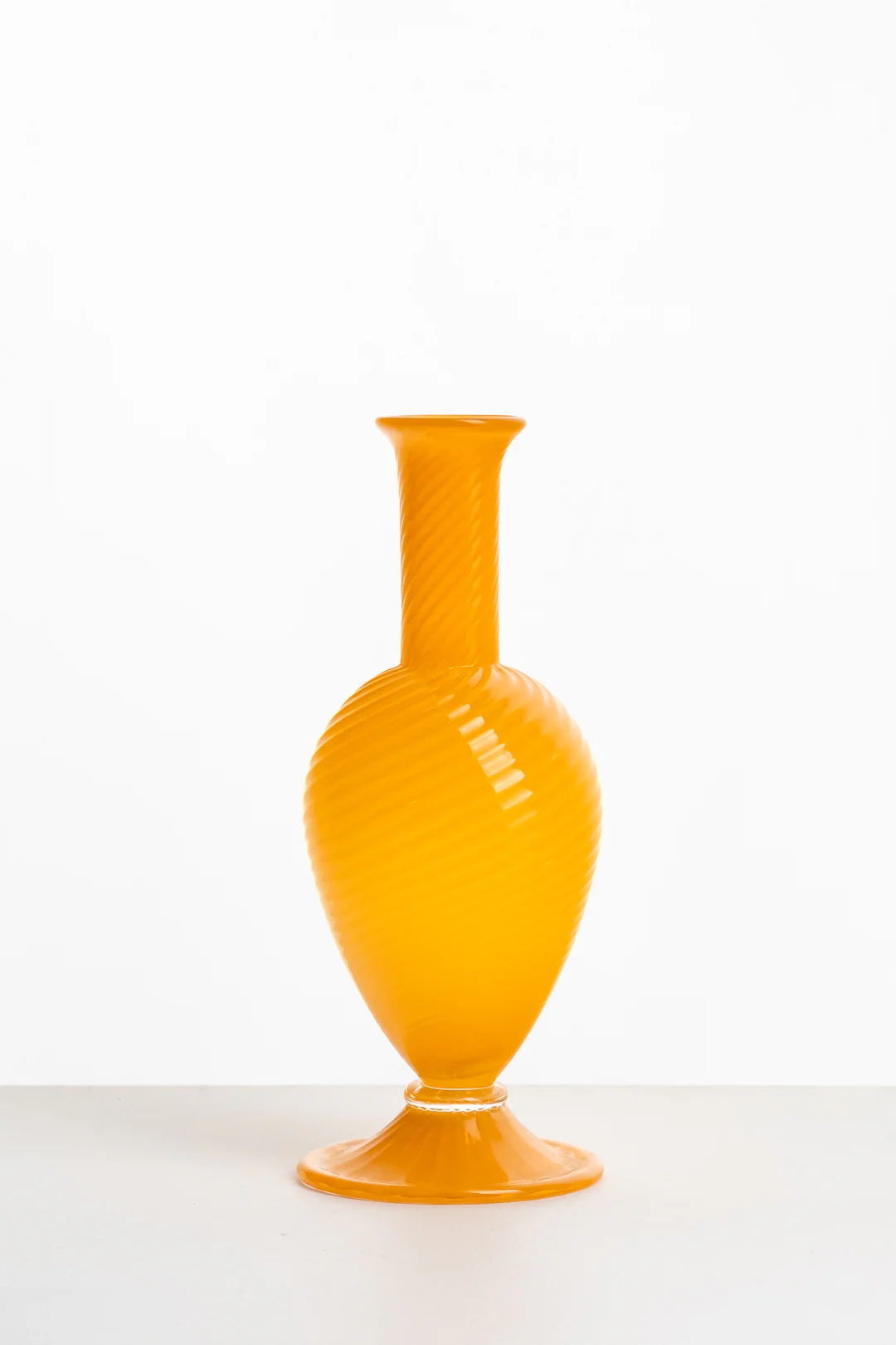 Orange Swirl Vase - Image 3