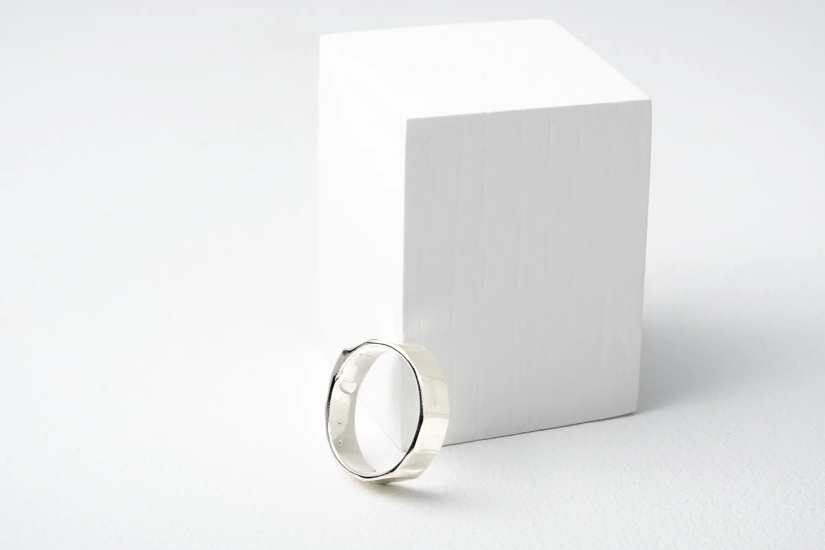 Pleated Ring Half Width