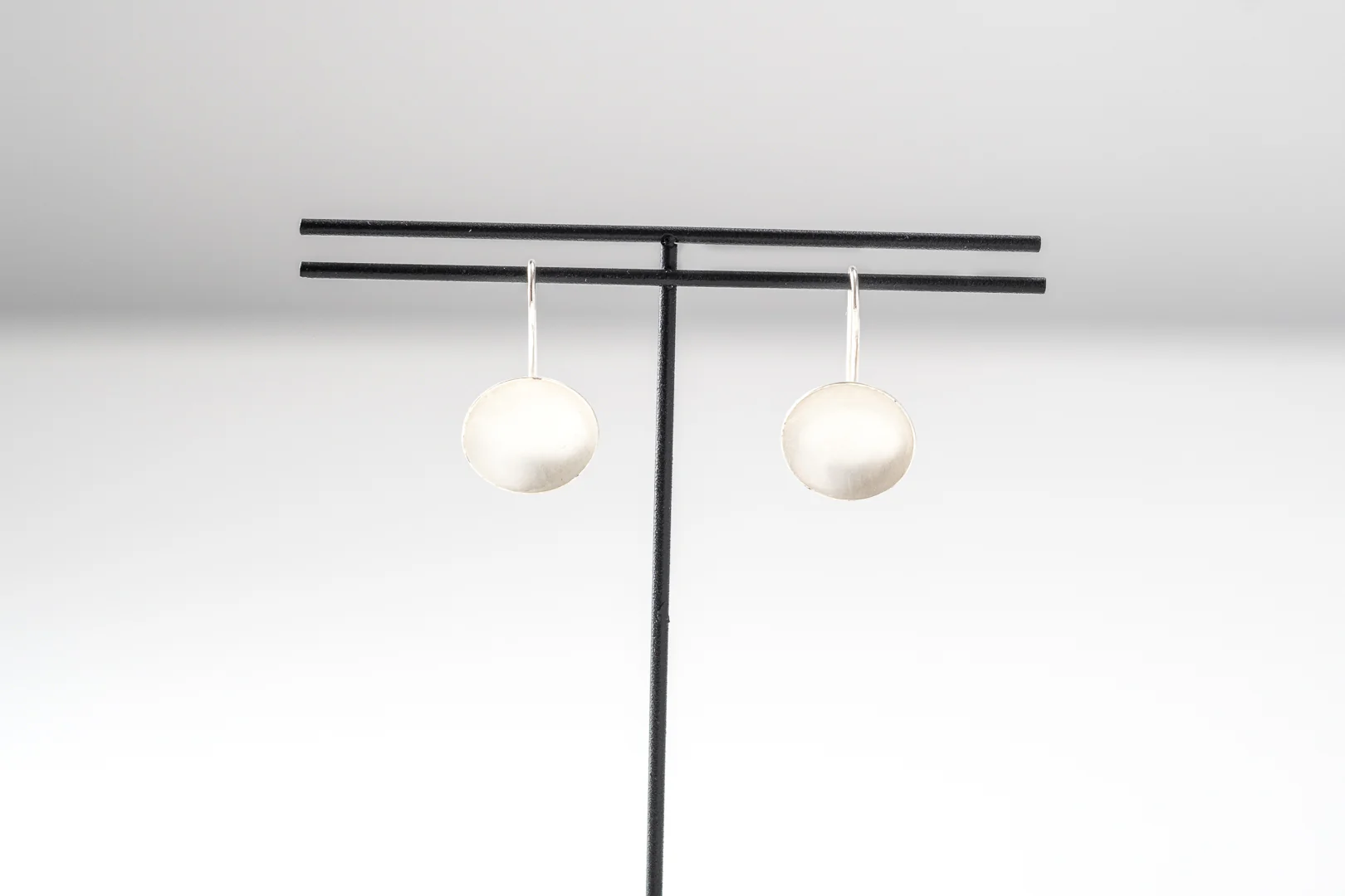 Round Hook Earrings - Image 4